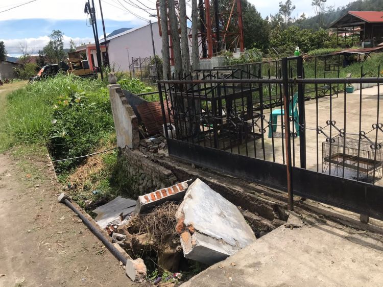 962 Rumah Rusak Akibat Gempa Bumi Tapanuli Utara