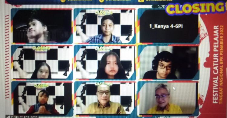 Ini 32 Juara Catur Pelajar Tingkat Nasional