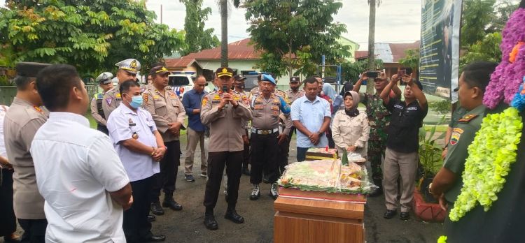 HUT TNI Ke-77,  Kapolsekta dan Forkopimca Silaturahmi