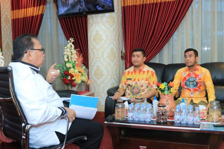 Dukungan Usulan Fungsi Jalan, Pemkab Labura Audensi ke DPRD Sumut