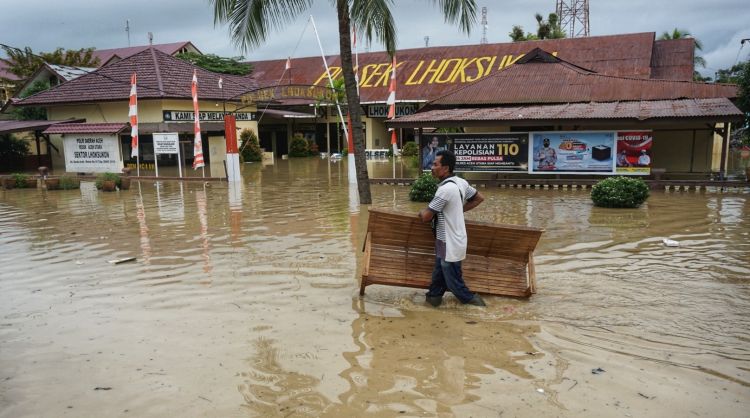 Banjir Aceh Utara Kian Parah, Satu Orang Meninggal Saat di Evakuasi