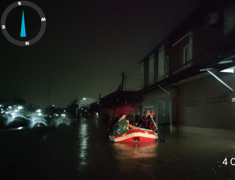 1.252 Rumah di Kota Tanggerang Selatan Dikepung Banjir
