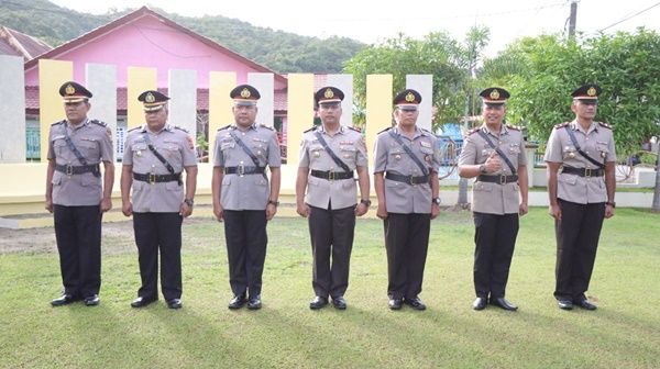 Kapolres Aceh Selatan Sertijab 2 PJU dan 2 Kapolsek, Ini Daftarnya