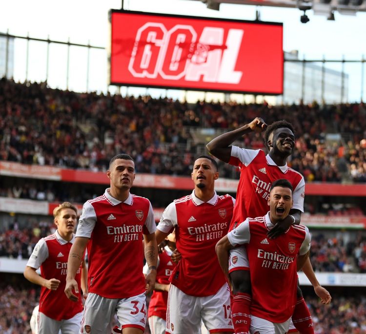 Kalahkan Liverpool 3-2, Arsenal Kembali ke Puncak Klasemen Liga Inggris