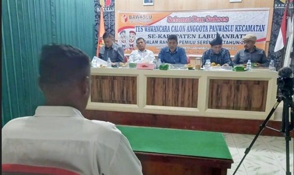 Jalan Panjang Seleksi Panwaslu Labuhanbatu, Mayoritas Masih Diisi Wajah Lama