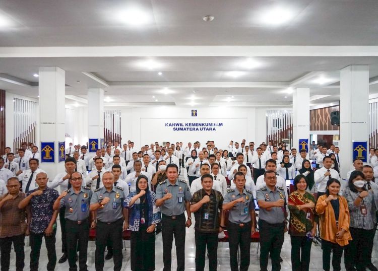 3995 ASN Kanwil Kemenkumham Sumut Ikut Uji Kompetensi Metode CACT