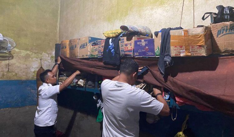 Rutan Tanjung Pura Gelar Razia Blok Hunian