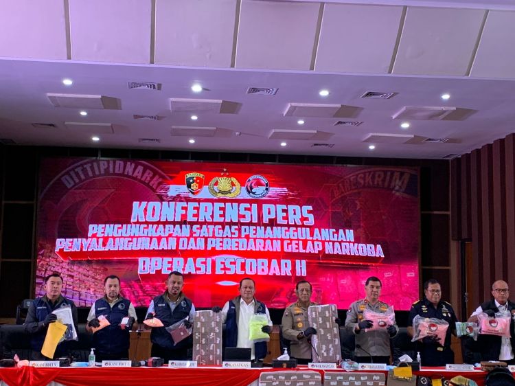 Sepuluh Hari Kapolri Bentuk Satgas Penanggulangan Narkoba, Berhasil Sita 407 Kilogram Sabu
