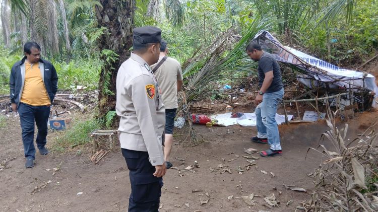 Polsek Bilah Hulu Grebek Sarang Narkoba Dusun Mualmas