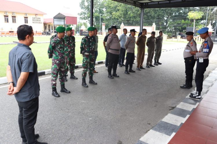 Wujudkan Situasi kondusif Polri Bersama TNI dan Satpol PP Adakan Patroli Sekala Besar