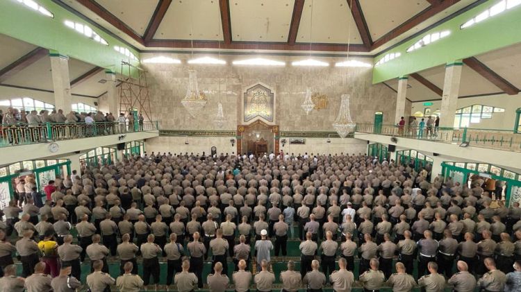 Dukacita Bagi Korban Gempa Cianjur, Setukpa Lemdiklat Polri Gelar Sholat Gaib Dan Doa Bersama