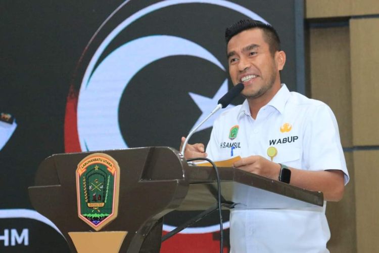 Hadiri Pelantikan, Wabup Minta MD-KAHMI Labura Terus Sumbangkan Ide dan Gagasan