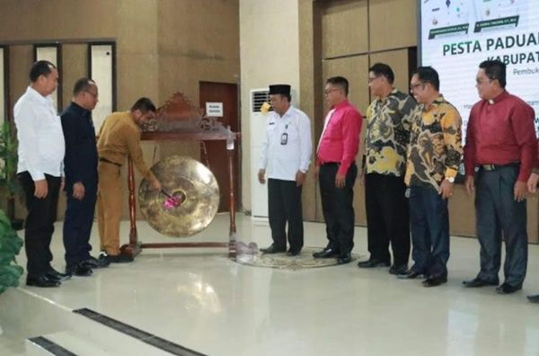 Wabup Labura Membuka Secara Resmi Kegiatan Pesparawi Ke-III