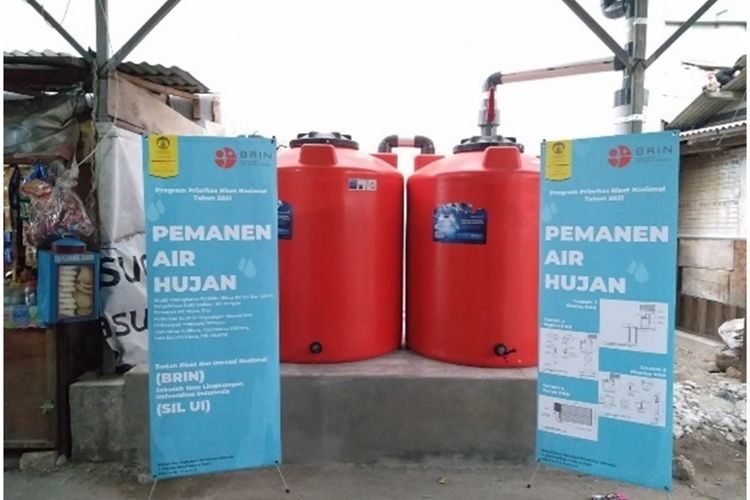 Program Pengabdian Dosen USU  Kenalkan Sistem Teknologi Pemanfaatan Air Hujan Jadi Air Bersih