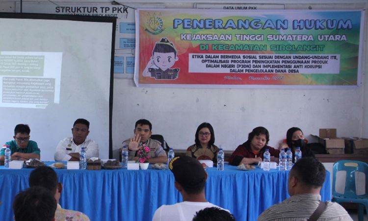 Kejati Sumut Lakukan Rencana Aksi Nasional Pencegahan Korupsi Dana Desa di Sibolangit