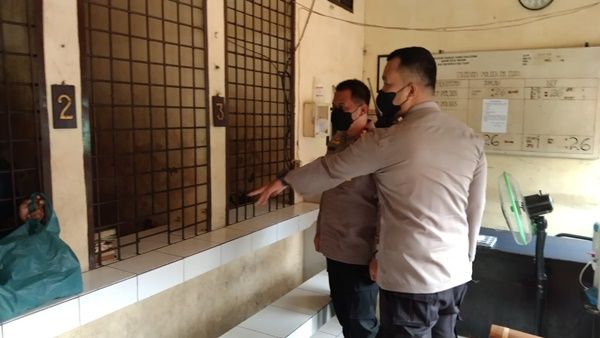 Sidak Polsek Percut  Seituan, Ini yang Ditemukan Wakapolrestabes Medan
