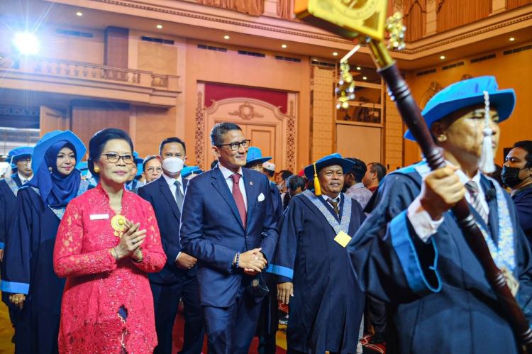 Menparekraf: Lulusan Poltekpar Medan Jadi "Amunisi" Baru Kebangkitan Ekonomi
