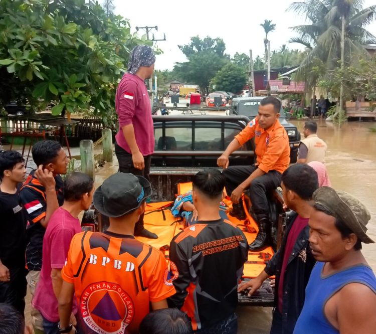 Banjir di Bireun Aceh Renggut Dua Korban Jiwa