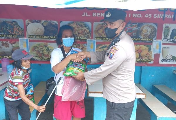 Polsek Medan Timur Kembali Salurkan Bantuan