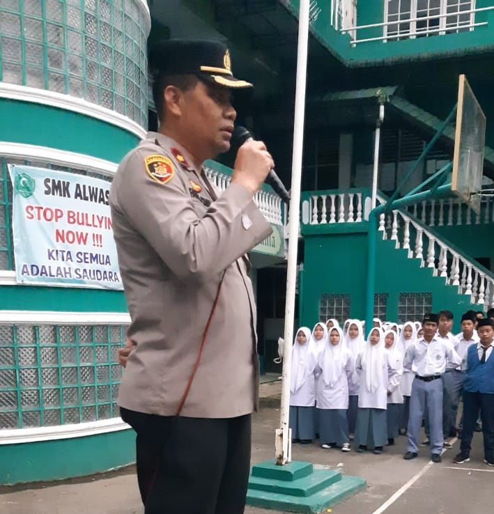 Polsek Patumbak Ultimatum Pelajar untuk Tidak Ikut-ikutan Geng Motor