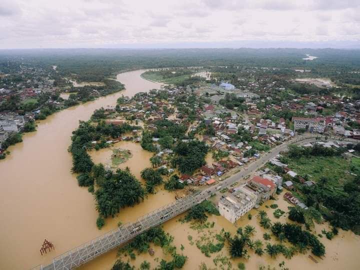 23.380 Warga Aceh Tamiang Dilaporkan Mengungsi Akibat Banjir