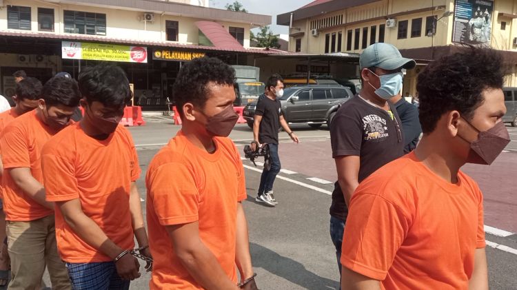 Ini Tampang Para Pelaku Tawuran Yang Mengakibatkan Satu Orang Pelajar Tewas Kena Bacok