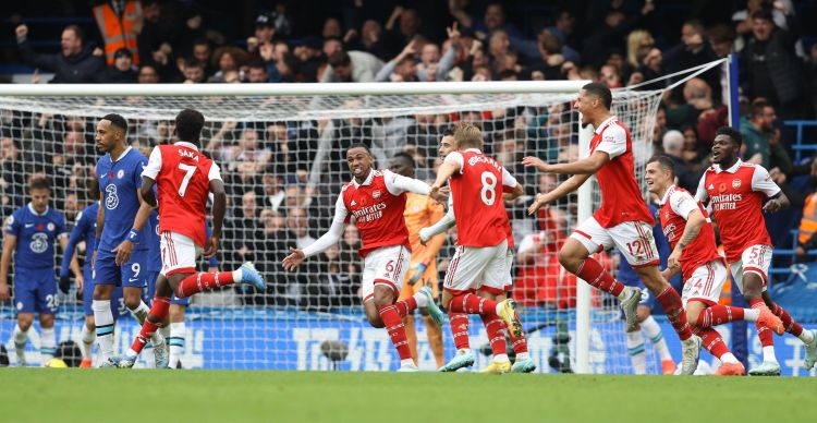 Chelsea Takluk 1-0, Arsenal Kembali ke Puncak Klasemen