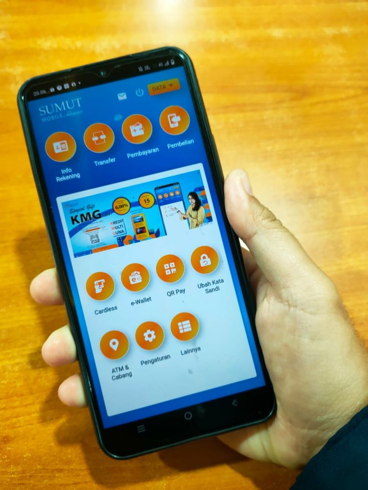 Aplikasi Sumut Mobile Semakin Memudahkan Transaksi Nasabah Bank Sumut