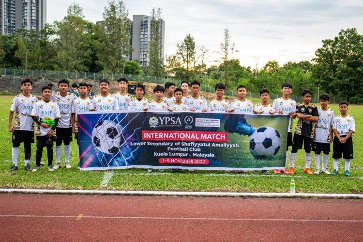Pertandingan Sepak Bola Persahabatan Antar Bangsa, Sekolah YPSA Berangkatkan Siswa ke Kuala Lumpur