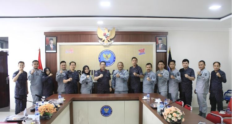Direktur Strategi Kamla Bakamla RI Berkunjung e Propinsi Lampung