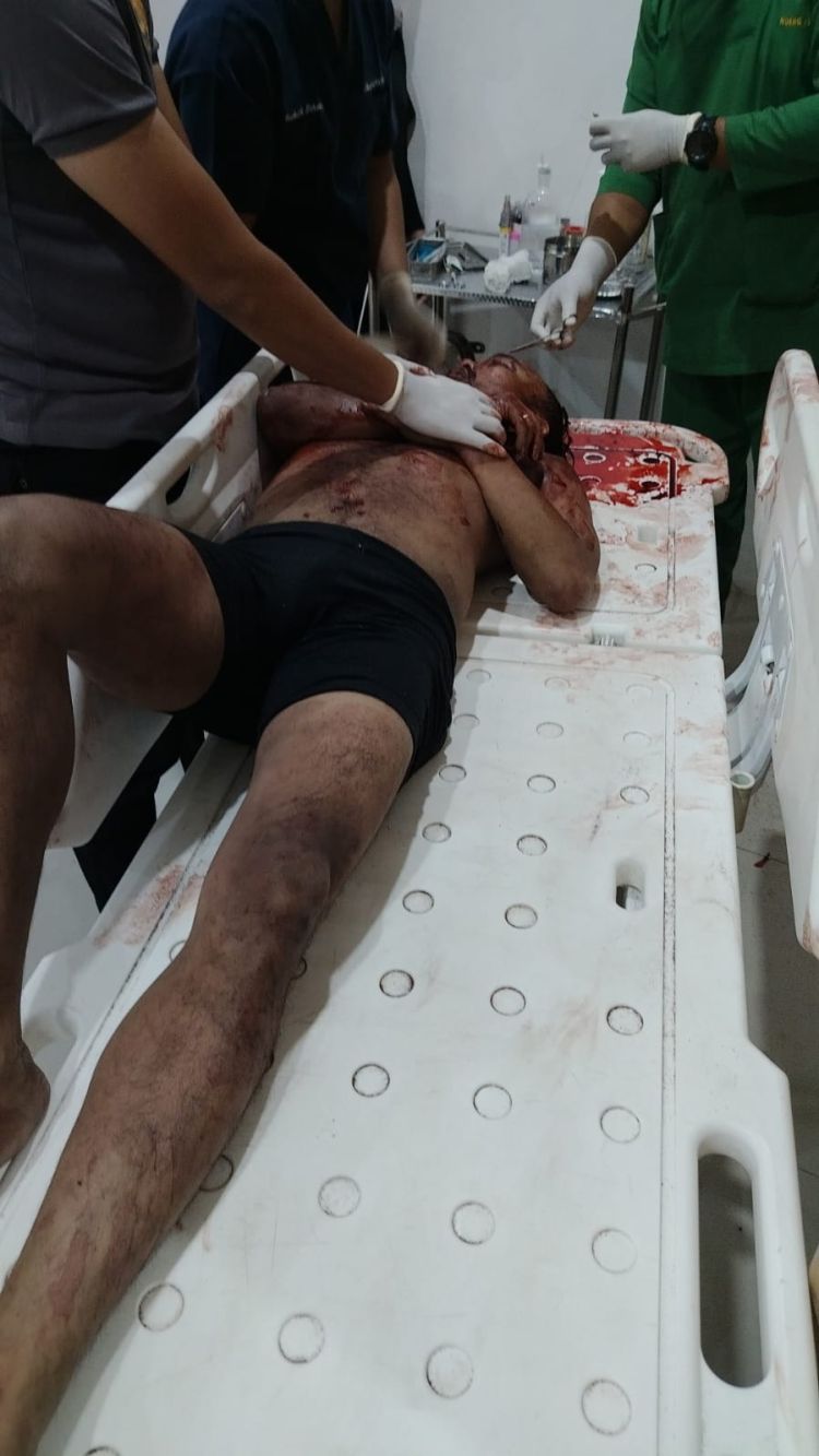 Oknum Tentara Diamuk Warga,Diduga Pelaku Tabrak Lari