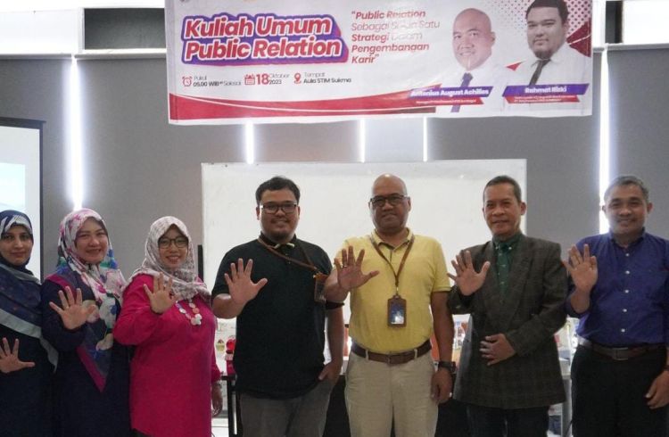 Kuliah Umum di STIM Sukma Medan, Manager UP2B Sumbagut Bahas Public Relation