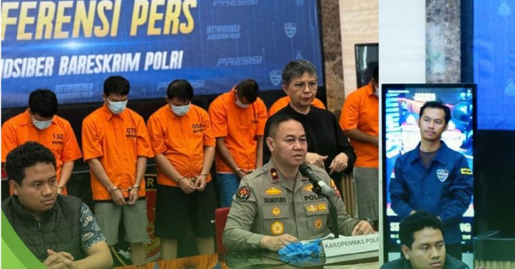Polri Bongkar Sindikat Judi Online yang Dikendalikan Warga Negara Asing, Perputaran Uang Capai Rp 685 M