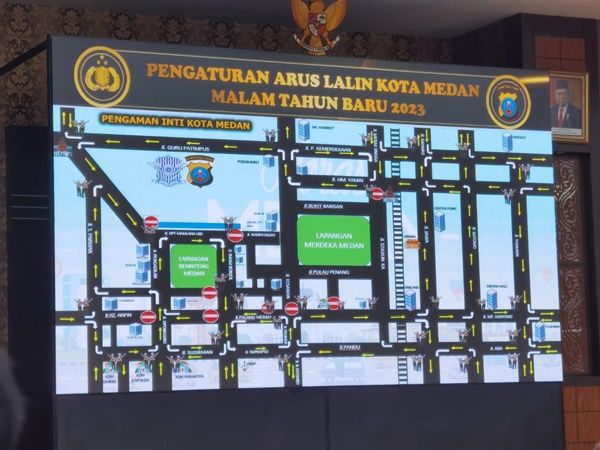 Ada Gelaran Zikir Akbar dan Street Food di Medan, Ini Ruas Jalan yang Dialihkan