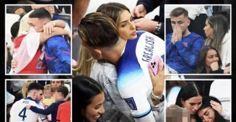 Ekspresi Patah Hati WAGs Inggris, Saat Tiga Singa Didepak Prancis