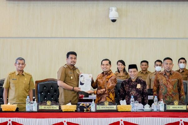 Di Paripurna DPRD, Bobby Nasution Tegaskan Optimis Tujuan Besar Pembangunan Medan Terwujud
