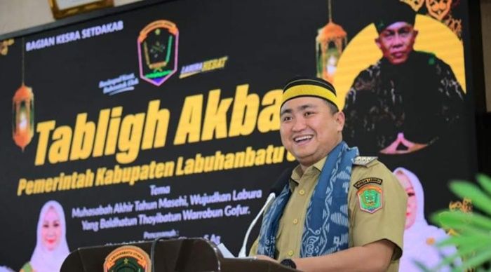 Bupati Labura Hadiri Tabligh Akbar