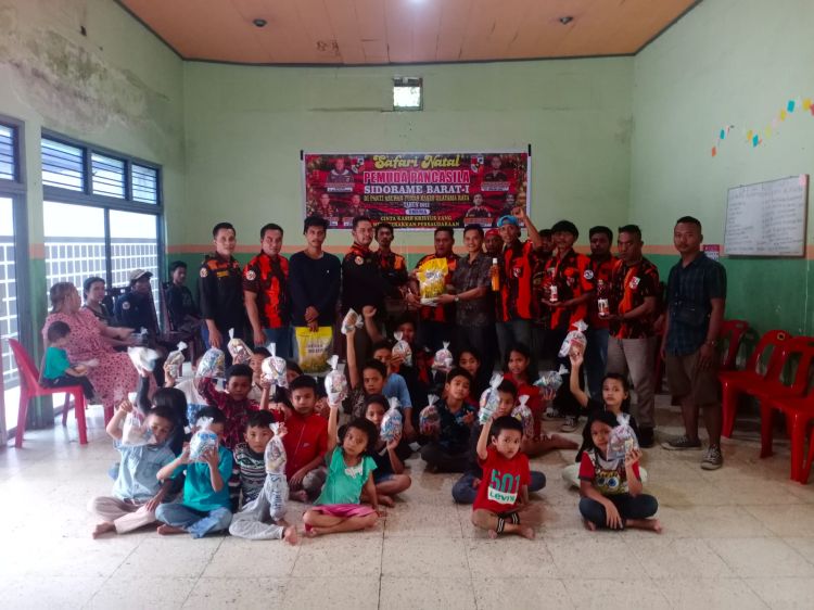 Gandeng Komunitas PBI,  PP Sidorame Barat I Medan Perjuangan Gelar Bakti Sosial ke Panti Asuhan