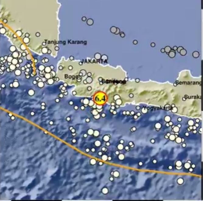 BMKG Laporkan Satu Gempa Susulan Pascagempa Magnitudo 6.4 di Garut