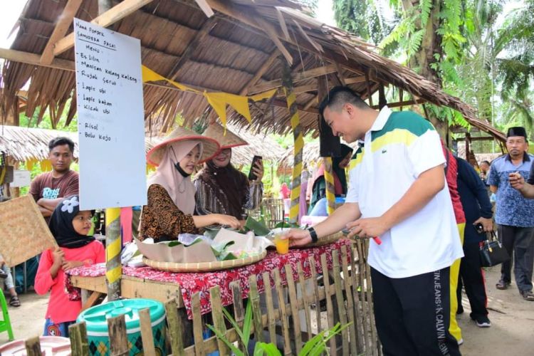 Kunjungi Kampung Nusantara, Bupati Dukung UMKM Labura Bangkit