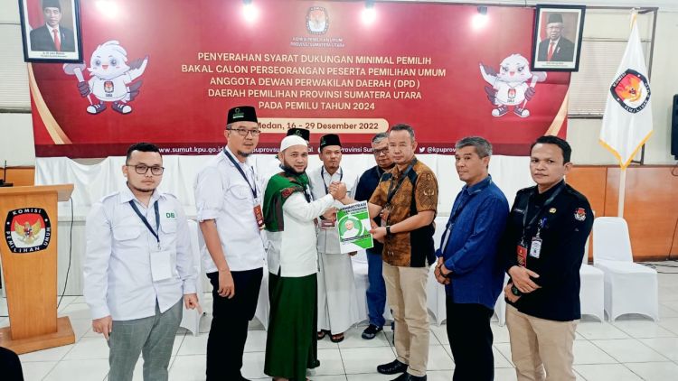 KPU Nyatakan Berkas Dedi Iskandar Batubara Lengkap dan Memenuhi Syarat
