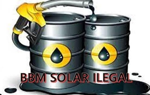 Ditpolair Polda Sumut  Amankan 34 Ribu Liter Solar Ilegal dari Perairan Belawan
