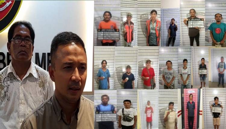 Polsek Jajaran Polrestabes Medan Sikat Preman dan Pelaku Pungli