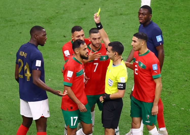 Banyak Dirugikan,Federasi Sepakbola Maroko Protes ke FIFA soal Kinerja Wasit di Semifinal Piala Dunia 2022