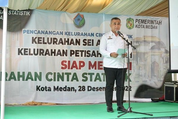 Sei Agul Dicanangkan Jadi Kelurahan Cinta Statistik