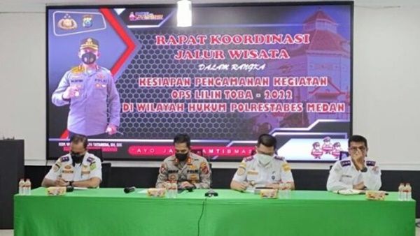 Libur Nataru 2023, Polrestabes Medan Perkuat Pengamanan Jalur Wisata