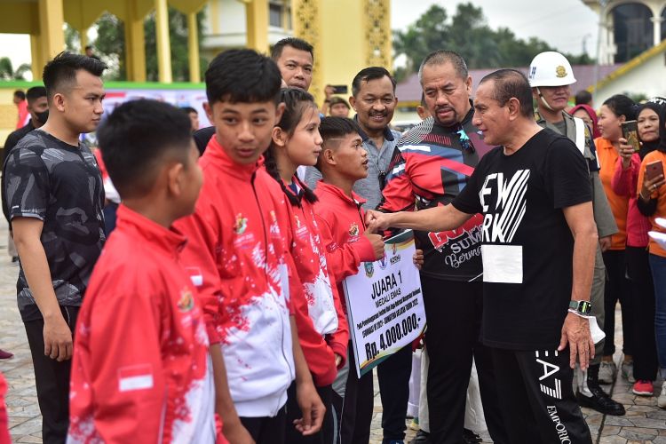 Apresiasi Pencapaian Fornas, Gubsu Dorong Kelengkapan Fasilitas Olahraga Rekreasi
