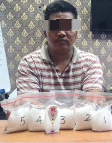 Ditresnarkoba Polda Sumsel Tangkap Kurir Sindikat Narkoba Jaringan Medan - Palembang