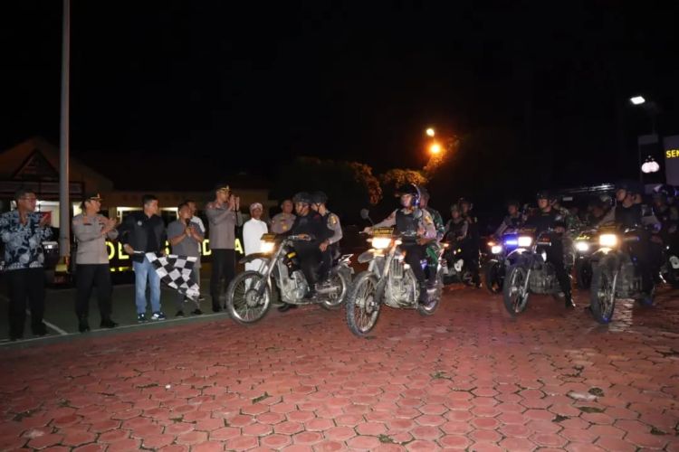 Brimod Polda Sumut  Wujudkan Sitkamtibmas  Jelang Pilkades Madina