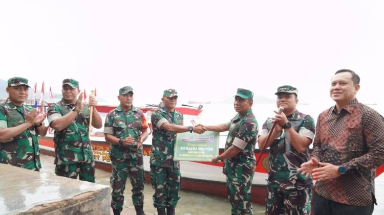 Pelancar Tugas Babinsa di Pulau Murhasil, Ini Pesan Kasad Disampaikan Kasdam I/BB